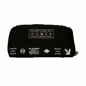 Playboy Black and White Logo Wallet